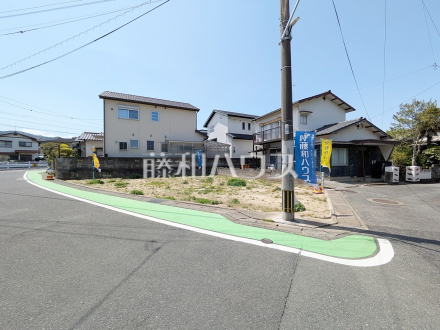 接道状況および現場風景　【福岡市南区桧原２丁目】／撮影日2025/04/18
