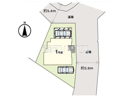 全体区画図　【福岡市南区桧原２丁目】