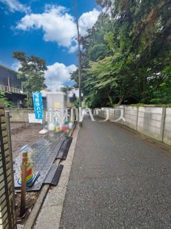 接道状況および現場風景　【練馬区南大泉５丁目】／撮影日2025/06/10