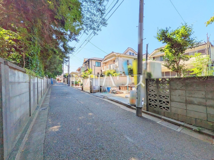 接道状況および現場風景　【練馬区南大泉５丁目】／撮影日2025/06/18