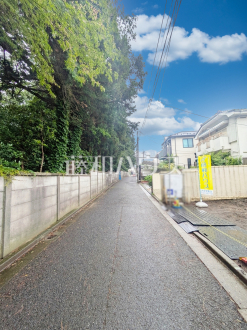 接道状況および現場風景　【練馬区南大泉５丁目】／撮影日2025/06/10