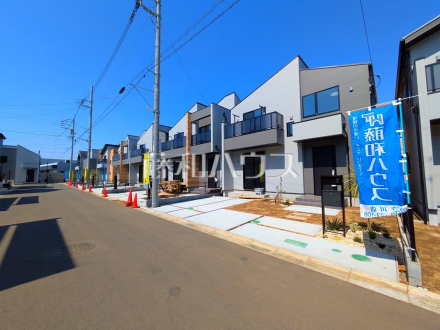 接道状況および現場風景　【武蔵村山市大南１丁目】／撮影日2026/03/21