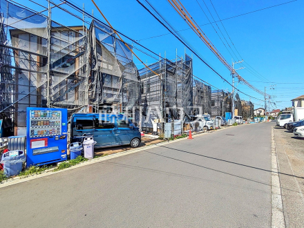 接道状況および現場風景　【武蔵村山市大南１丁目】／撮影日2026/05/30