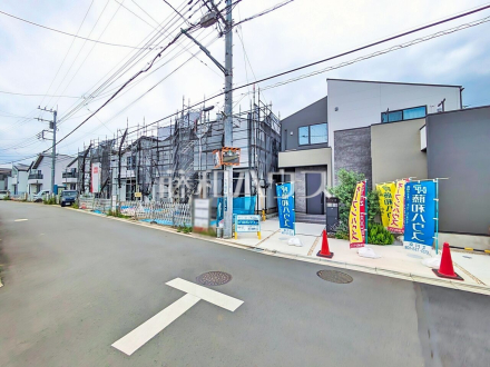 現場風景【武蔵村山市大南１丁目】 平日のご案内も可能です。まずはお気軽にお問合せ下さいませ。 ／撮影日2026/07/07