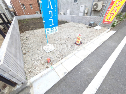  きれいに整備された敷地。これから夢の新邸がここに建ちます。 【西東京市保谷町２丁目】／撮影日2025/05/24
