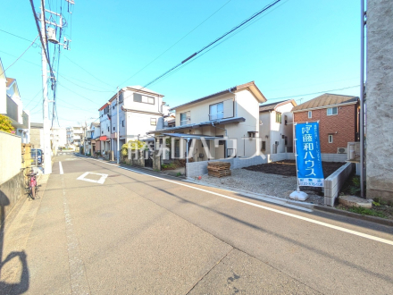 接道状況および現場風景　【西東京市保谷町２丁目】／撮影日2025/04/17