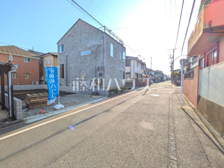 接道状況および現場風景　【西東京市保谷町２丁目】／撮影日2025/04/17