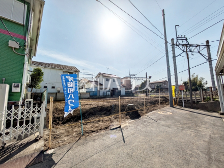 接道状況および現場風景　【府中市小柳町４丁目】
／撮影日2025/03/14