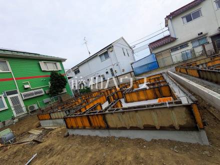 ≪2号棟　外観≫建物のプレゼンをさせていただきますので、実際の完成イメージを思い描いていただくことができます。お気軽にお問合せ下さい。【府中市小柳町４丁目】／撮影日2025/05/16