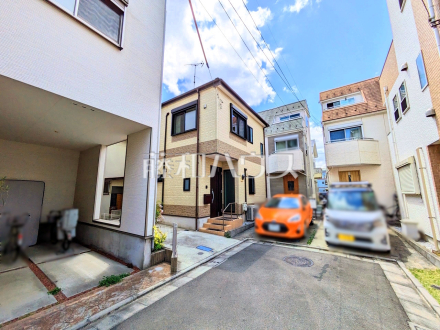 接道状況および現場風景　【調布市多摩川３丁目】／撮影日2025/05/01