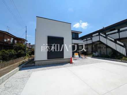 外観　【東久留米市前沢３丁目】 ここに住む方を想像して、着々と建築しております！ ／撮影日2025/06/23