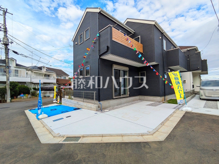 接道状況および現場風景　【八王子市館町】／撮影日2025/10/05