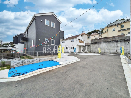 接道状況および現場風景　【八王子市館町】／撮影日2025/09/12