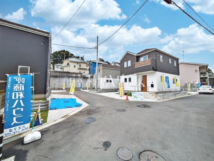 接道状況および現場風景　【八王子市館町】／撮影日2025/09/12