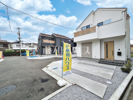 接道状況および現場風景　【八王子市館町】／撮影日2025/09/12