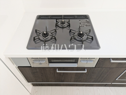 3号棟　キッチンコンロ　【八王子市館町】／撮影日2025/08/29