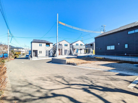 接道状況および現場風景　【清瀬市下宿２丁目】建築条件付売地！参考間取りプランもございます。／撮影日2026/01/23