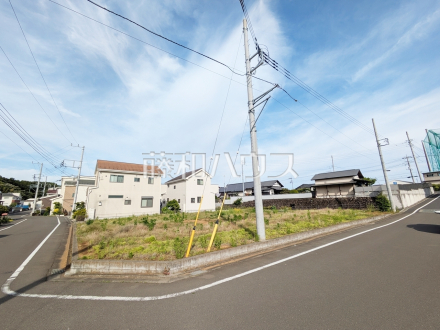 接道状況および現場風景　【日野市大字川辺堀之内】／撮影日2025/05/15