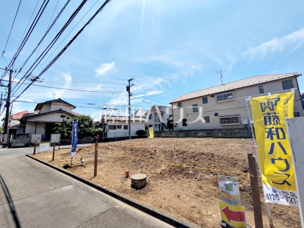 ≪現地風景≫ 建物参考プランをご用意しておりますので、是非お役立て下さい。　【狛江市東野川１丁目】／撮影日2025/06/28