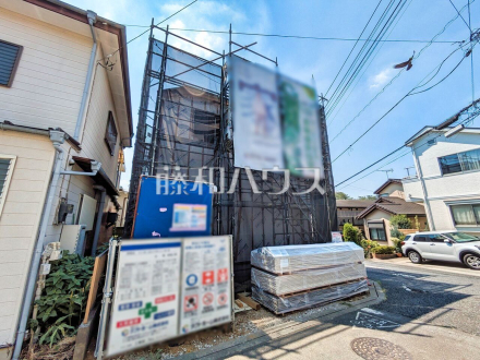 外観　【東久留米市野火止３丁目】 ここに住む方を想像して、着々と建築しております！ ／撮影日2025/06/20