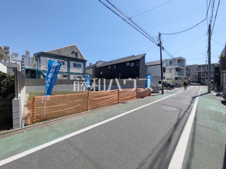 接道状況および現場風景　【三鷹市上連雀２丁目】／撮影日2026/03/12