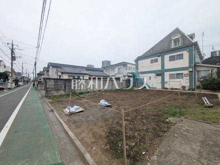 接道状況および現場風景　【三鷹市上連雀２丁目】／撮影日2025/05/23