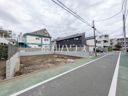接道状況および現場風景　【三鷹市上連雀２丁目】／撮影日2025/10/06