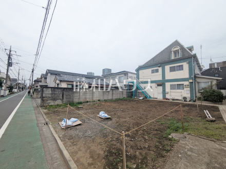 接道状況および現場風景　【三鷹市上連雀２丁目】／撮影日2025/05/23