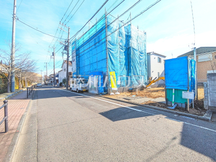 接道状況および現場風景　【八王子市元本郷町４丁目】／撮影日2026/02/06