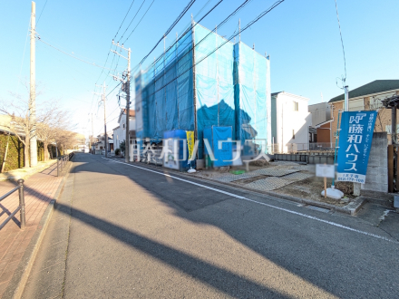 接道状況および現場風景　【八王子市元本郷町４丁目】／撮影日2026/03/08