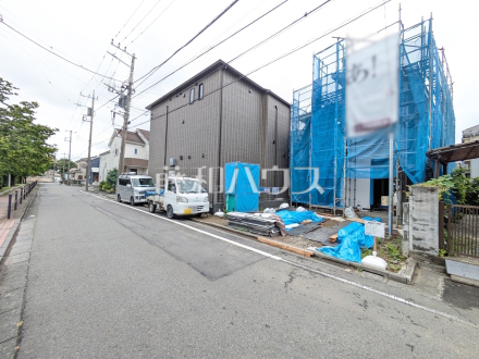 接道状況および現場風景 【八王子市元本郷町4丁目】/撮影日2026/06/08