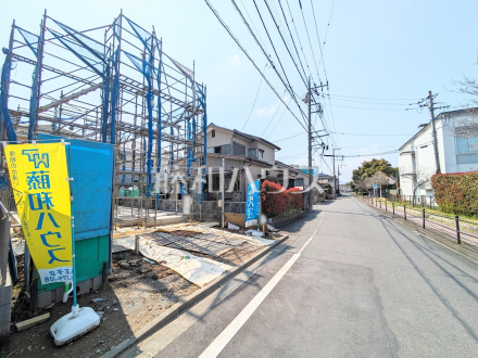 接道状況および現場風景　【八王子市元本郷町４丁目】／撮影日2026/03/29