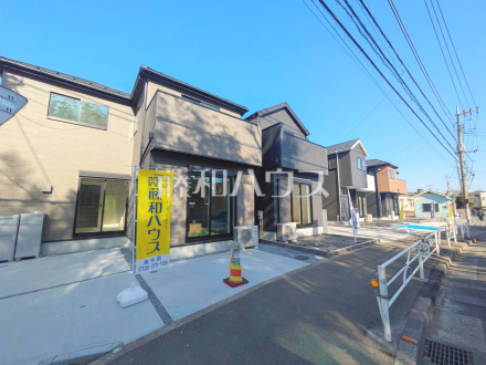 接道状況および現場風景　【府中市四谷２丁目】／撮影日2026/01/17