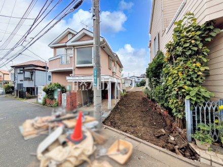 ≪接道状況≫ 物件の事、諸費用の事など、小さな疑問も、お気軽にご連絡・ご相談下さい。 　【調布市飛田給３丁目】／撮影日2025/07/11