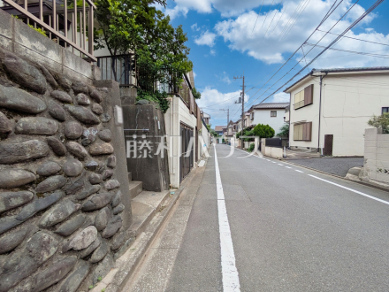 接道状況および現場風景　【練馬区大泉町２丁目】／撮影日2025/06/16