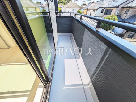 2号棟　バルコニー　【調布市深大寺北町６丁目】／撮影日2025/09/26