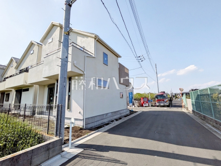 接道状況および現場風景　【三鷹市北野３丁目】／撮影日2026/04/11