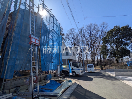 接道状況および現場風景　【三鷹市北野３丁目】／撮影日2026/03/12