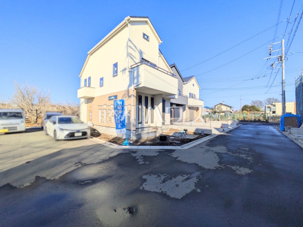 接道状況および現場風景　【三鷹市北野３丁目】／撮影日2026/02/13