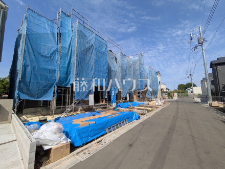 接道状況および現場風景　【三鷹市北野３丁目】／撮影日2026/04/19