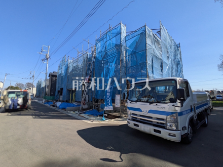 接道状況および現場風景　【三鷹市北野３丁目】／撮影日2026/03/12