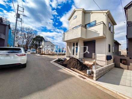 接道状況および現場風景　【三鷹市北野３丁目】／撮影日2026/02/26