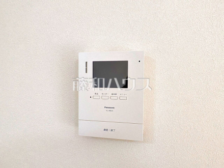 9号棟　TVモニター付インターフォン　【三鷹市北野３丁目】　防犯に役立つTVモニター付インターフォン
／撮影日2026/02/02