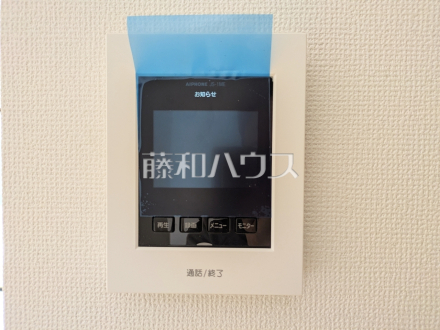 TVモニター付きインターホン【小牧市大字岩崎】　防犯に役立つTVモニター付インターフォン／撮影日2026/04/27