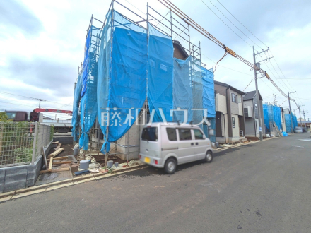 現場風景　【東村山市青葉町１丁目】
平日のご案内も可能です。まずはお気軽にお問合せ下さいませ。　／撮影日2025/09/04