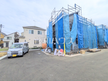 接道状況および現場風景　【東村山市青葉町１丁目】平日のご案内も可能です。まずはお気軽にお問合せ下さいませ。／撮影日2025/09/18