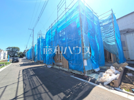 接道状況および現場風景　【東村山市青葉町１丁目】／撮影日2025/07/26