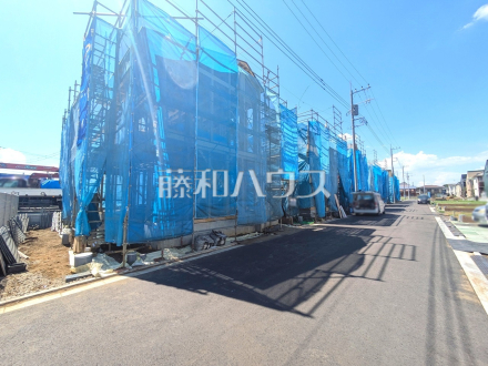 接道状況および現場風景　【東村山市青葉町１丁目】／撮影日2025/07/26