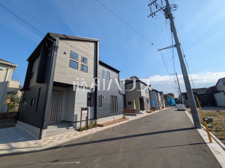 接道状況および現場風景　【東村山市青葉町１丁目】／撮影日2025/11/08