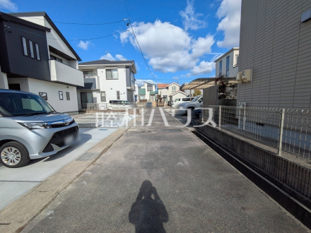 接道状況および現場風景　【春日井市気噴町５丁目】／撮影日2026/01/31